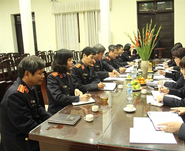 Phòng 10 Viện KSND thành phố Hà nội tổ chức triển khai công tác 2016